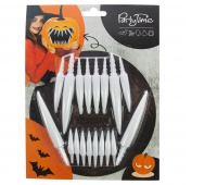 HALLOWEENOWE ZĘBY DO DYNI 18szt., Halloween, Art. świąteczne i okolicznościowe