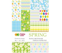 BLOK Z MOTYWAMI SPRING A5 20ARK.HAPPY COLOR, Podkategoria, Kategoria