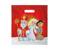 TOREBKA NA PREZENT MFP ŚW MIKOŁAJ M 29X32X8, Boże Narodzenie, Art. świąteczne i okolicznościowe
