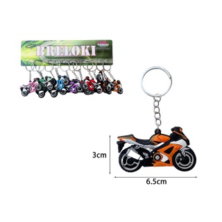 BRELOK MOTOCYKL 7383, Breloki, Zabawki