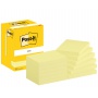 Post-it® Notes Canary Yellow™, 12 Pad, 76 mm x 102 mm
