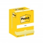Karteczki samoprzylepne POST-IT® (657), 102x76mm, 12x100 kart., żółte, Bloczki samoprzylepne, Papier i etykiety