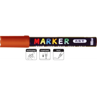 MARKER AKRYLOWY 1-2mm BRĄZOWY CZERWONAWY, Podkategoria, Kategoria