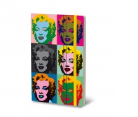 Notebook STIFFLEX, 13x21cm, 192 pages, Warhol