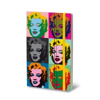 Notatnik STIFFLEX, 13x21cm, 192 strony, Warhol, Notatniki, Zeszyty i bloki