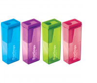 BERLINGO TEMPERÓWKA NEONBOX 1-OTW.Z POJEMNIKIEM, Temperówki, Art. do pisania i korygowania