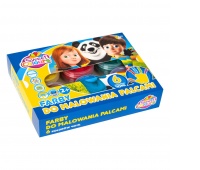 FARBY PLAKATOWE 6 KOL.20ML.FLUO SWEET COLOURS, Farby, Plastyka