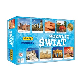 POZNAJĘ ŚWIAT - adamigo memory !, Domino i memos, Gry