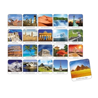 POZNAJĘ ŚWIAT - adamigo memory !, Domino i memos, Gry