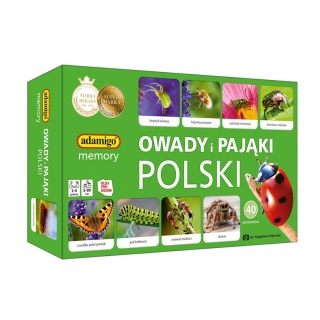 OWADY I PAJĄKI POLSKI - adamigo memory !, Domino i memos, Gry
