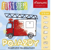KSIĄŻECZKA KOLOROWANKA POJAZDY, Kolorowanki, Książeczki