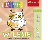 KSIĄŻECZKA KOLOROWANKA W LESIE, Kolorowanki, Książeczki