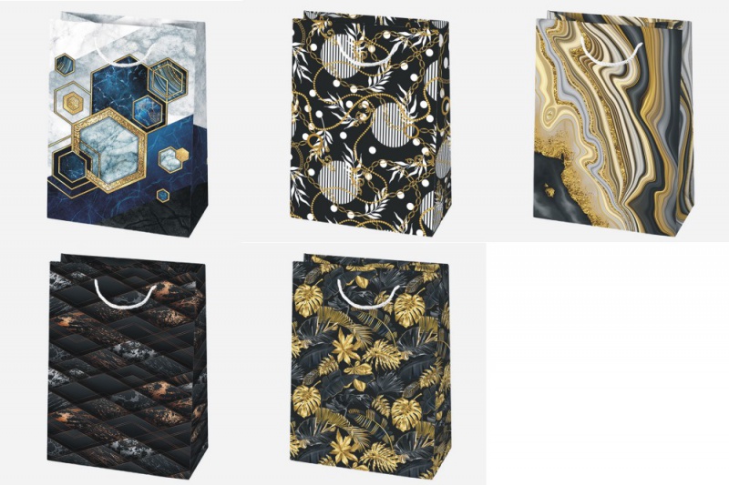 TORBA OZDOBNA T10 GRAFIKA ORNAMENTY /10/, Torby ozdobne, Art. dekoracyjne i prezentowe