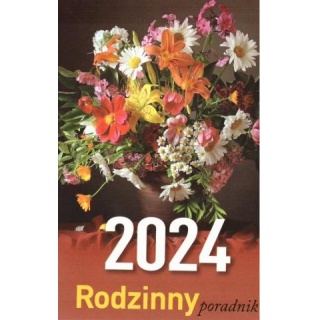 PORADNIK ZDZIERAK RODZINNY A6 2024, Ścienne, Kalendarze