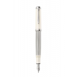 PIÓRO WIECZNE M 405 F SILVER-WHITE, Pióra wieczne, Art. do pisania i korygowania