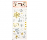 STAMP RUB-ON TRANSFER1 10x21,6cm.CREAT.HAP.GWIAZD., Podkategoria, Kategoria