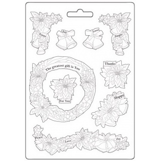 STAMP FOREMKA TEKSTURA A5 CHRISTMAS GWIAZDA+GIRL., Podkategoria, Kategoria