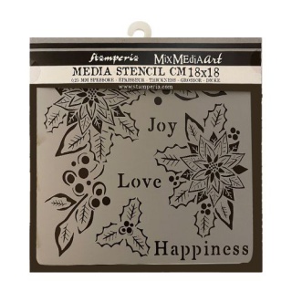 STAMP SZABLON 3D 18X18CM.CHRISTMAS GWIAZDA B.JOY, Podkategoria, Kategoria