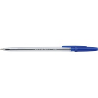 Długopis klasyczny Q-CONNECT, Sign Proof, nieblaknący, niebieski, Długopisy, Artykuły do pisania i korygowania