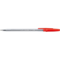 Długopis klasyczny Q-CONNECT, Sign Proof, nieblaknący, czerwony, Długopisy, Artykuły do pisania i korygowania