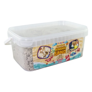 PIASEK DYNAMICZNY &ndash; NATURALNY BOX 2,5 kg, Kreatywne, Zabawki