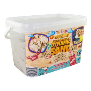 PIASEK DYNAMICZNY &ndash; NATURALNY BOX 5 kg, Kreatywne, Zabawki