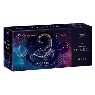 Puzzle 250 Zodiac Signs 8 Scorpio, 260 elementów, Puzzle