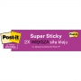 Cards POST-IT® Super Sticky, 47.6x47.6mm, 12x90 cards, Carnival pallet