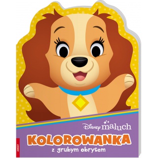 DISNEY MALUCH KOLOROWANKA Z GRUBYM OBRYSEM, Podkategoria, Kategoria