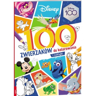 DISNEY MIX 100 ZWIERZAKÓW DO KOLOROWANIA, Podkategoria, Kategoria
