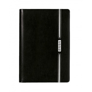 KALENDARZ KSIĄŻKOWY A5 DZIENNY REG.CZARNY 2026, Dzienne, Kalendarze