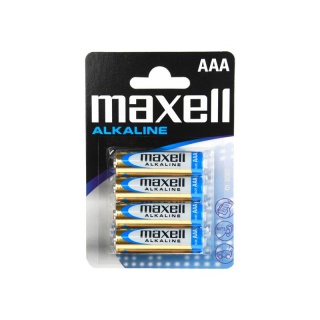 BATERIE MAXELL LR03 4szt., Baterie, akumulatory i ładowarki, Urządzenia biurowe