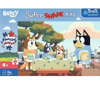 Puzzle 60 XXL Super Shape - Bluey i przyjaciele, 60 elementów, Puzzle