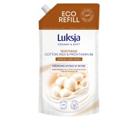 Creamy liquid soap LUKSJA, cotton, stock 900ml