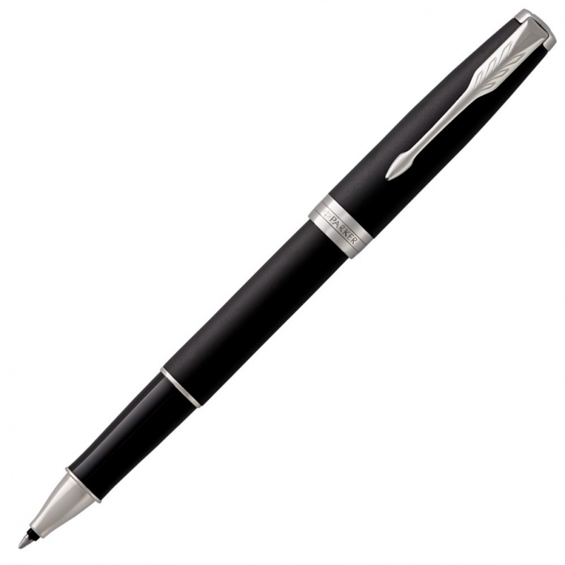 PIÓR KULKOWE SONNET MATTE BLACK CT RB F.BLK GB, Pióra kulkowe, Art. do pisania i korygowania