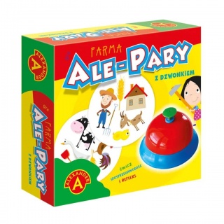 ALE PARY GRA ZRĘCZNOŚCIOWA Z DZWONKIEM - FARMA !, Towarzyskie, Gry