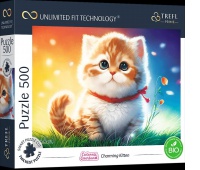 Puzzle 500 UFT Cuteness Overload Charming Kitten!!, 500 elementów, Puzzle