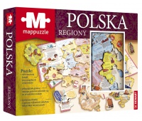 MAPPUZZLE POLSKA REGIONY, Akcesoria i inne, Puzzle