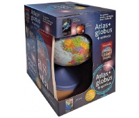 ATLAS ŚWIATA Z GLOBUSEM, Edukacyjne, Zabawki