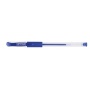 Długopis żelowy OFFICE PRODUCTS, gumowy uchwyt, 0,5mm, niebieski