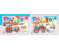 KSIĄŻECZKA DUŻE POJAZDY 214, Kolorowanki, Książeczki