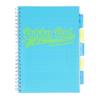 PROJECT BOOK NEON DOTS A4 KRATKA NIEBIESKI, Podkategoria, Kategoria