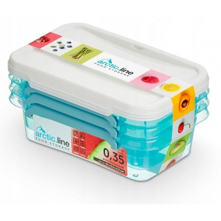 Zestaw pojemników Arctic Line BOX 0,35L set 3w1, Promocje, ~ Nagrody
