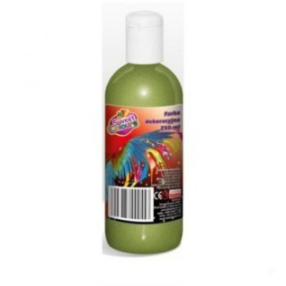 FARBA PLAKATOWA 250ML.METALICZNA ZIELONA, Podkategoria, Kategoria