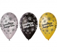 BALONY PREMIUM "SZCZĘŚLIWEGO NOWEGO ROKU" MET./6/ BALONY PREMIUM "SZCZĘŚLIWEGO NOWEGO ROKU" MET./6/, Podkategoria, Kategoria