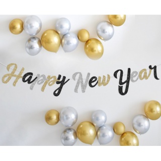 GIRLANDA PAPIEROWA B&C Happy New Year BROKAT.250cm, Podkategoria, Kategoria