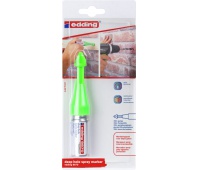 Spray marker e-8870 EDDING, for deep holes, blister, neon green, Markers, Writing and correction products
