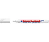 Marker przemysłowy permanentny e-8046 EDDING, biały, Markery, Artykuły do pisania i korygowania