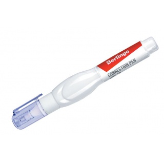 BERLINGO KOREKTOR W PIÓRZE 8ML.PLAST.KOŃCÓWKA, Podkategoria, Kategoria
