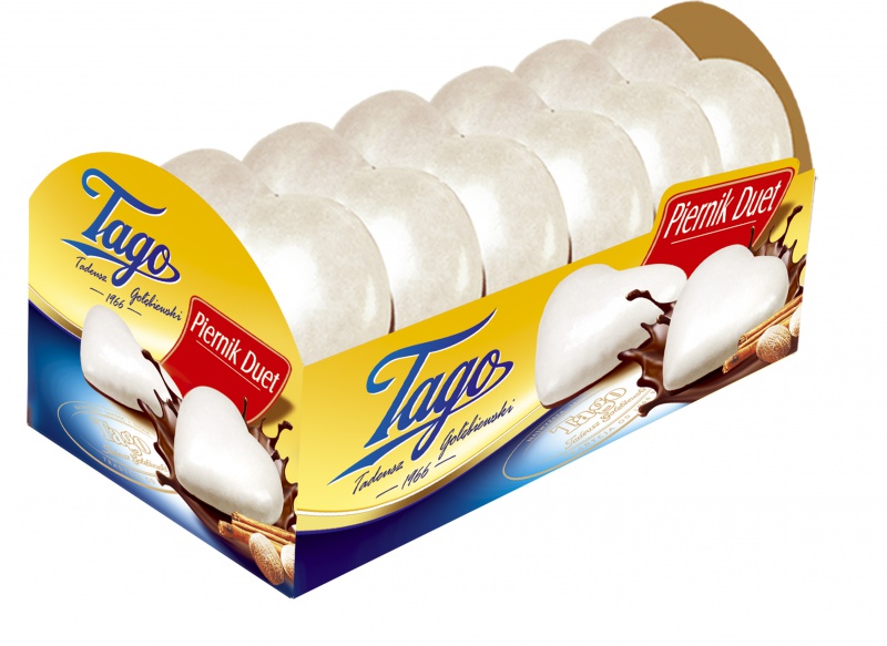 Piernik Duet TAGO, 190g, Ciastka, Artykuły spożywcze